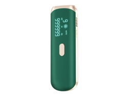 Depiladora de luz pulsada YIZHOOD BHRL-06 3 en 1 portátil para mujeres rejuvenecimiento refrescante para el acné rejuvenecer recortador de bikini permanente verde