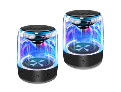 VEANXIN 408Xw7 Altavoces Bluetooth Negros