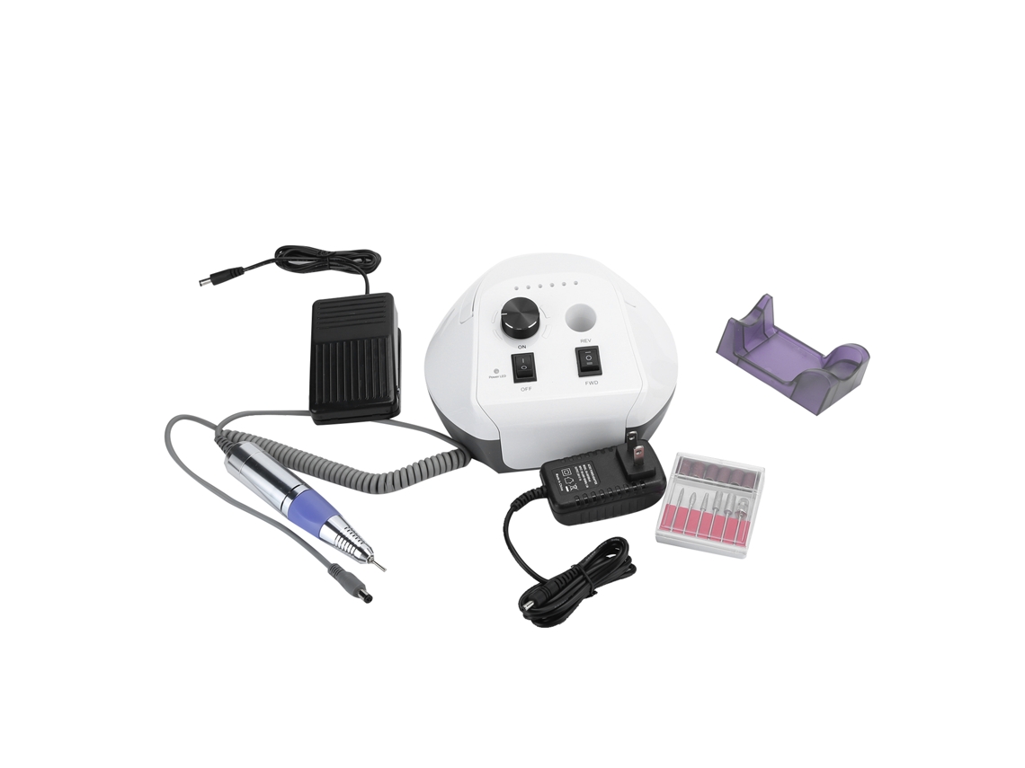 KKML - Máquina eléctrica para uñas, 35000 rpm, pulidora portátil, bajo nivel de ruido, amoladora de uñas para manicura.