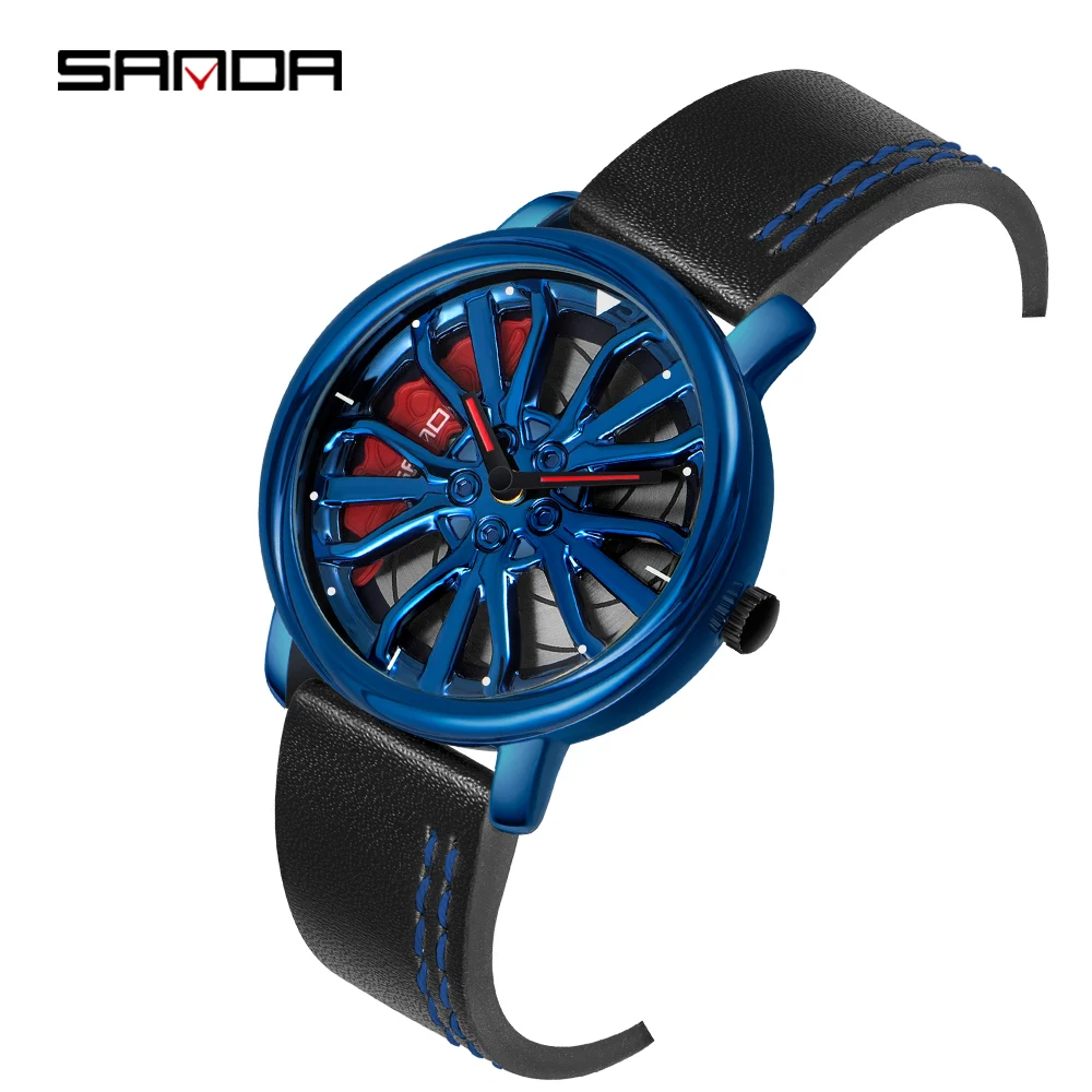 Reloj Deportivo De Cuarzo Con Esfera Giratoria De 360 Grados Y Caja De Acero Inoxidable Resistente Al Agua.