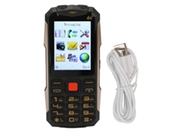 Teléfono Móvil Para Mayores 2.8" Hd Doble Sim 2g Batería 4800mah Altavoz Fuerte Verde