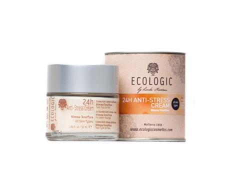 Crema Facial ECOLOGIC COSMETICS 24h Anti-stress (50 ml)