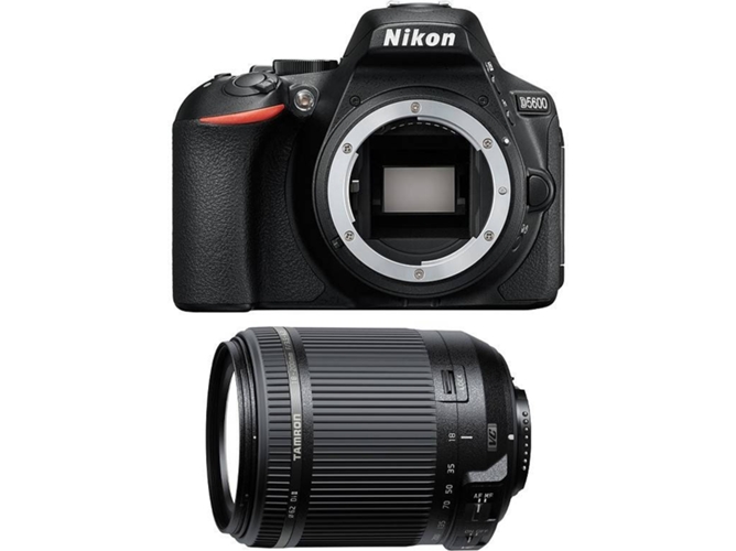 Kit Cámara Réflex NIKON D5600 + Tamron 18-200 VC
