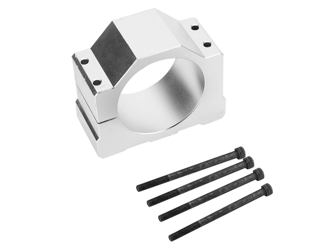 Base de abrazadera de soporte de montaje de motor de husillo CNC para eje de 80 mm