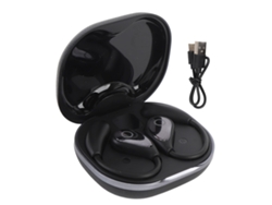 Fones De Ouvido Bluetooth De Tradução 144 Idiomas 70 Sotaques Controle Táctil App Preto