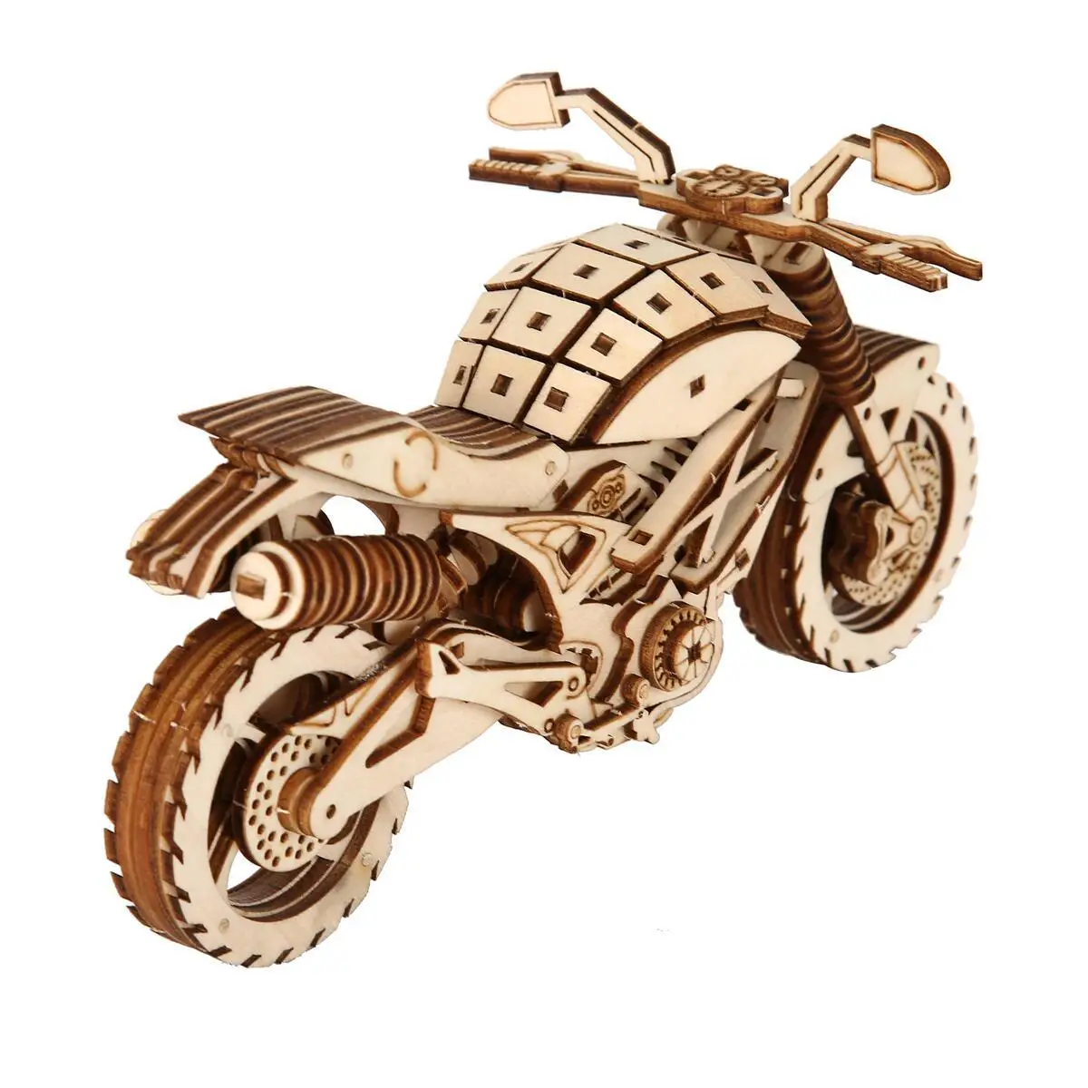 (Motor) Rompecabezas decorativo para armar, modelo de motocicleta todoterreno