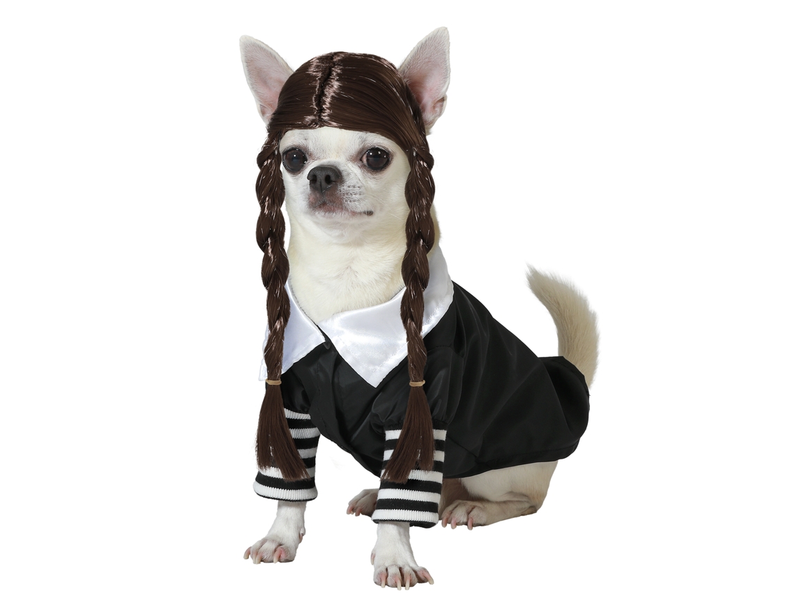 Disfraz de mascota Chica Fantasma Negro Atosa