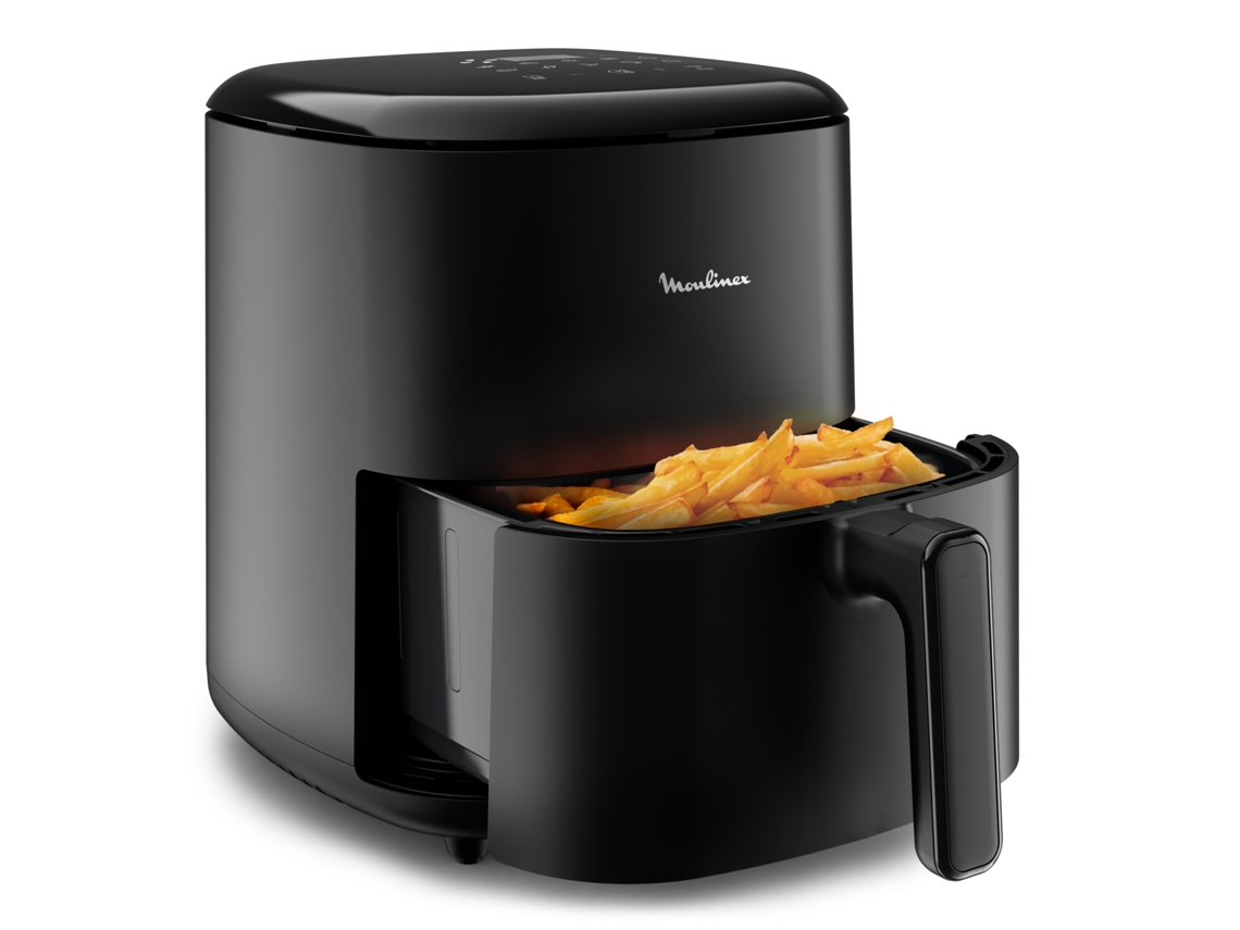 Easy Fry EZ245820 freidora Sencillo 5 L Independiente 1500 W Freidora de aire caliente Negro MOULINEX