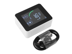 Meter De Calidad Del Aire 3 En 1: Monitor De Co2 Infrarrojo Ndir, Termómetro Y Higrómetro Para El Hogar