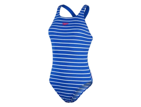 Roupa de Banho Eco Endurance Printed Medalist Azul Uk 36 Mulherspeedo