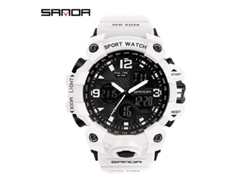 Reloj Deportivo Multifuncional, Moderno Y Elegante (blanco para Mujer) Con Acabado Luminoso.