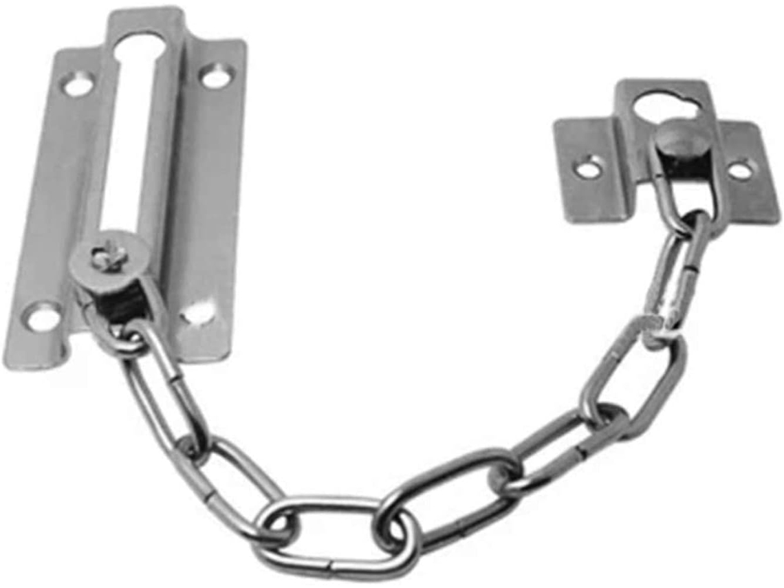Cadena De Seguridad Hasp Para Puertas Cerradura Antirrobo Sillas Cerrojo Hotel Hebilla, Seguridad