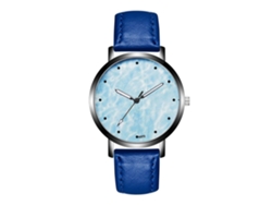Reloj De Pulsera Unisex De Cuarzo Con Esfera Redonda Y Correa De Silicona (negro)