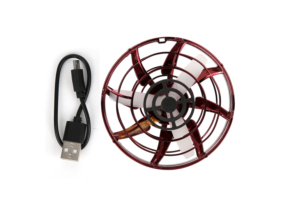 Avión De Juguete Inteligente Para Niños Con Sistema De Inducción Y Función De Carga Para Aliviar El Estrés (rojo).