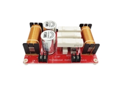 1 Altavoz De Alta Resistencia De 550 W - Placa De Circuito Rojo Hifi Diy - Filtro De Cruce De Audio Para Coche