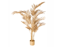 Planta Artificial Beliani Areca Palm De Material Sintético Dourado 70x70x160