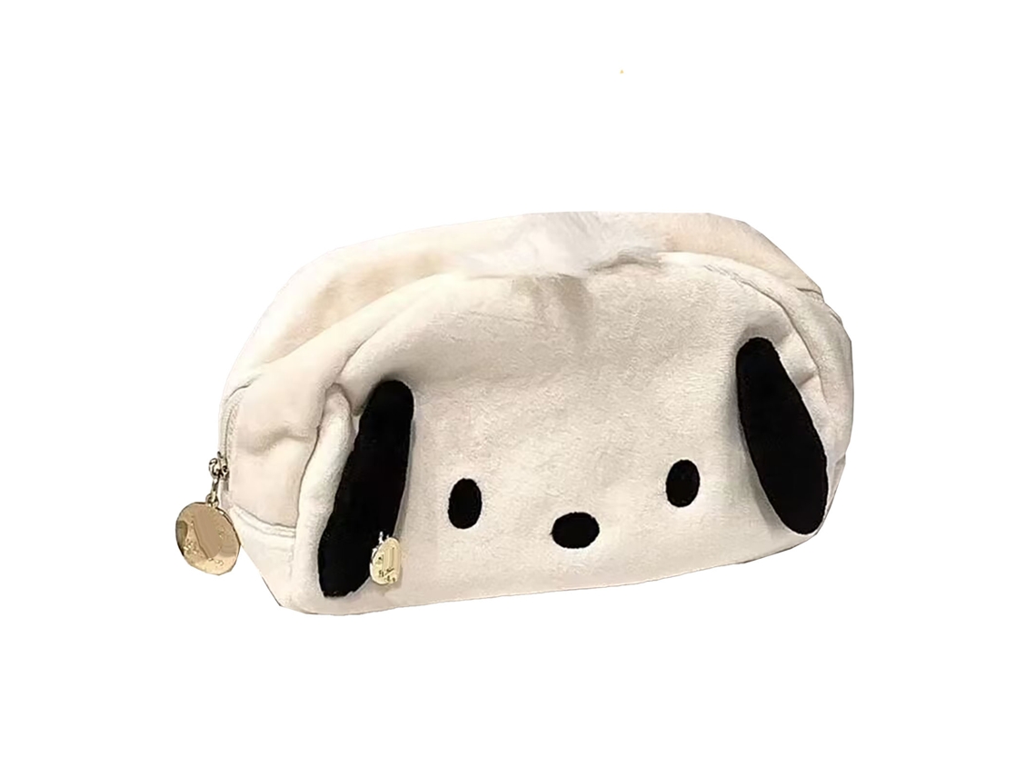 Bolsa De Almacenamiento Para Bolígrafos Diseño De Perro Fashionable Multifuncional Lindo Con Gran Capacidad Estuche Para Lapices Para Escuela