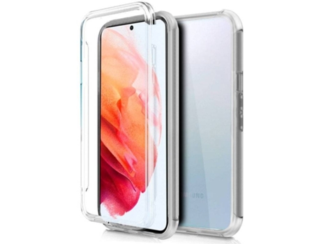 Funda para Samsung Galaxy S21 COOL Silicona 3D Transparente