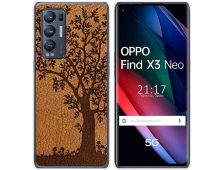 Carcasa Oppo Find X3 Neo TUMUNDOSMARTPHONE Cuero 03