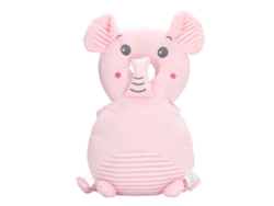 Mochila Protectora Para La Cabeza Del Bebé, Almohada Acolchada Para Que Los Niños Pequeños Caminen Y Gateen, Rosa.