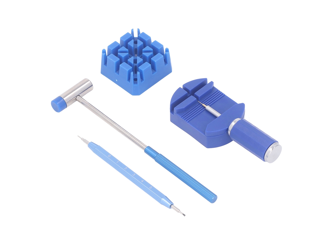 Kit de herramientas para desmontar y ajustar cadenas de relojes