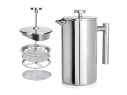 Cafetera de émbolo de acero inoxidable con filtro (600 ml) Spqment