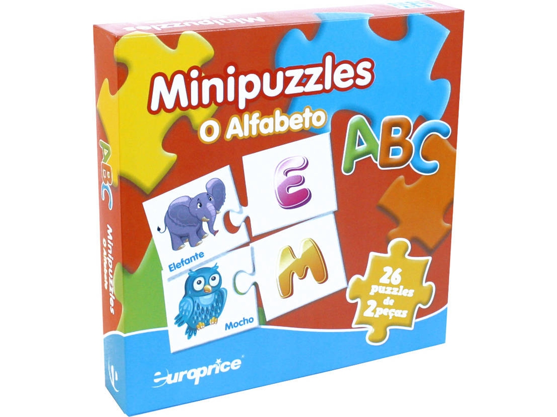 Puzzle EUROPRICE El Alfabeto (Edad Mínima: 3 años - 15 Piezas)