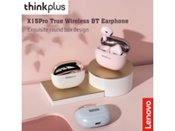 Auriculares Inalámbricos Bluetooth Thinkplus X15 Pro Con Micrófono, Graves Estéreo, Auriculares Deportivos, Color Negro.