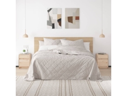 Mesita de Noche 40X31X50 Cm Madera de Pino Maciza