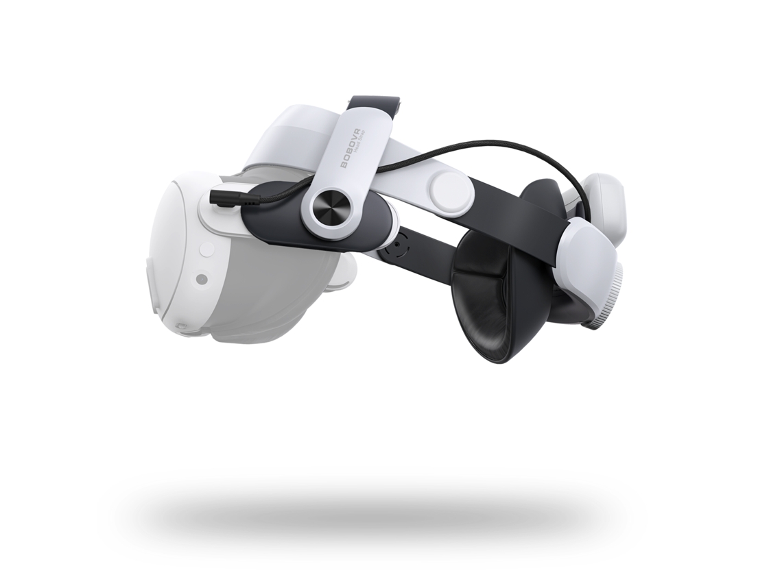 Gafas de realidad virtual 3D Correa para la cabeza compatible con Meta Quest 3 BOBOVR M3Pro