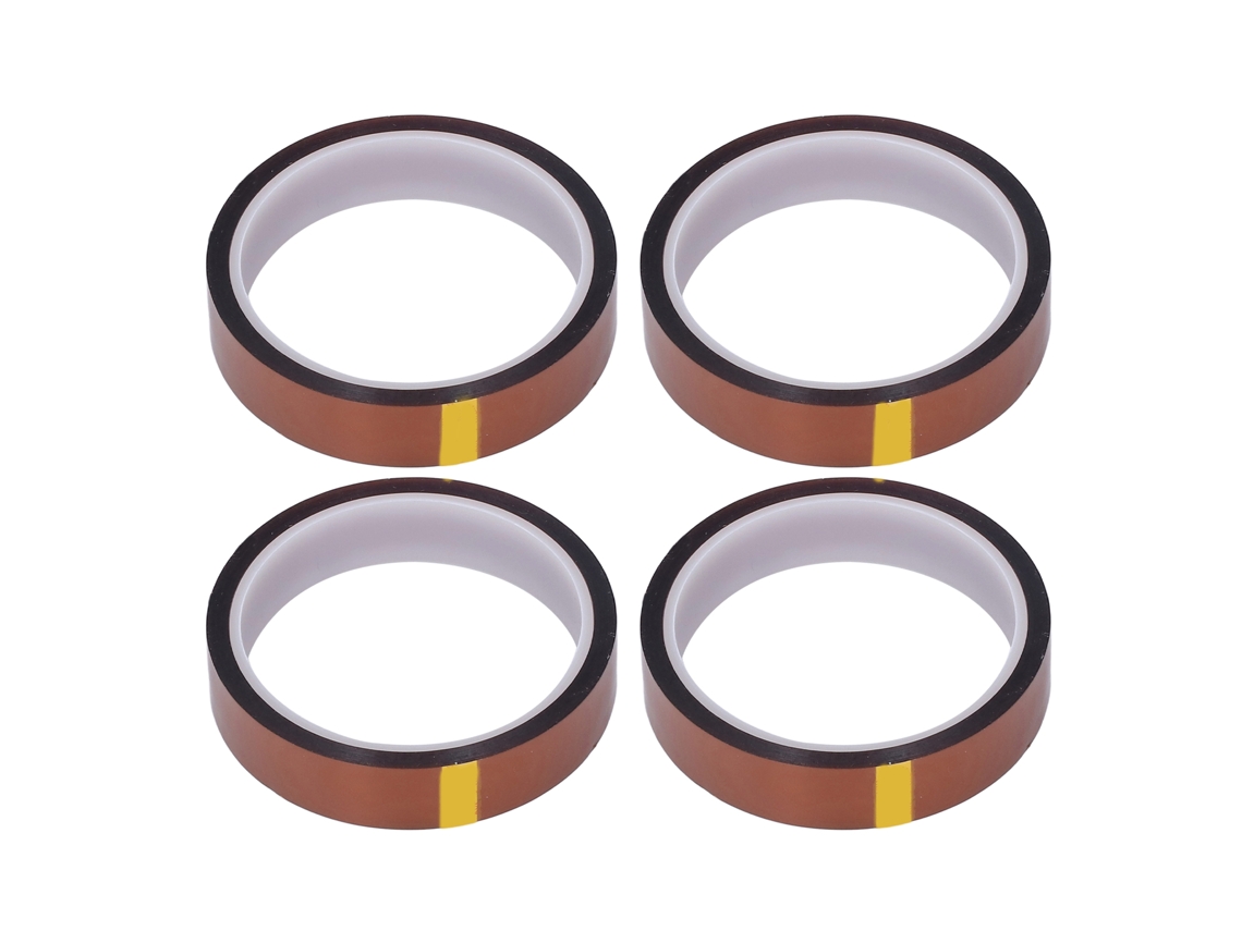 2026-4pcs Cinta Adhesiva Pi Antiestática Resistente A Altas Temperaturas Aislante Poliimida Ancho 20mm