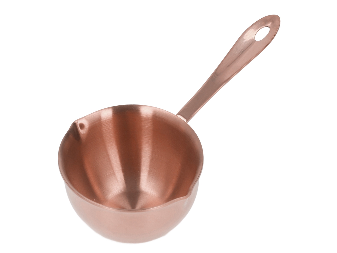 Olla De Acero Inoxidable Con Boquillas Para Verter, Ideal Para Derretir Chocolate, Leche O Aceite Caliente. Olla De Cocina Duradera.