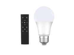 Rebe-bombilla Led Inteligente Con Control Remoto Regulable Cambio De Color Base E26 E27