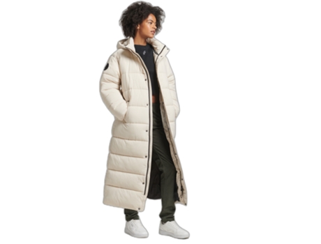 Abrigo para Mujer SUPERDRY (L - Poliéster - Multicolor)
