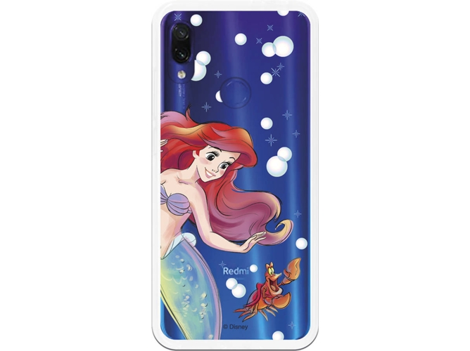Carcasa Xiaomi Note 7, Note 7 Pro DISNEY Ariel y Sebastián Multicolor
