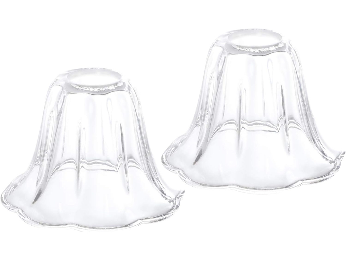 Juego De 2 Lámparas De Techo De Cristal E27 Para Dormitorio