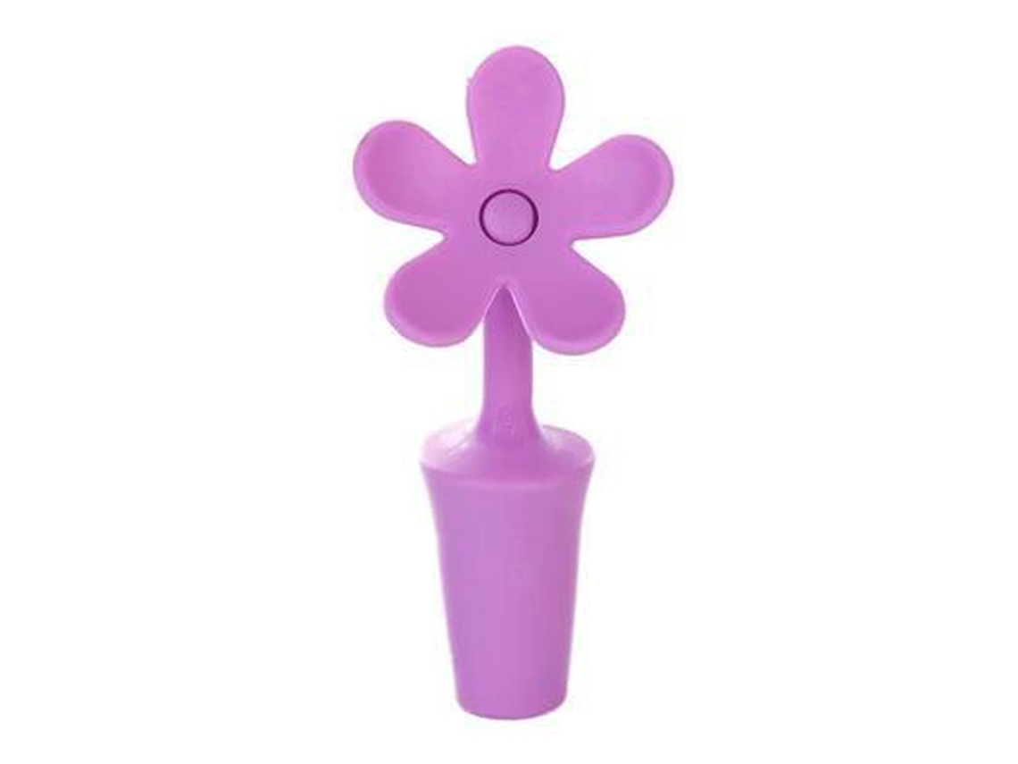 Tapón De Silicona Reutilizable Para Cerveza Y Vino, Con Bonita Forma De Flor, Perfecto Para Fiestas Y Regalos.