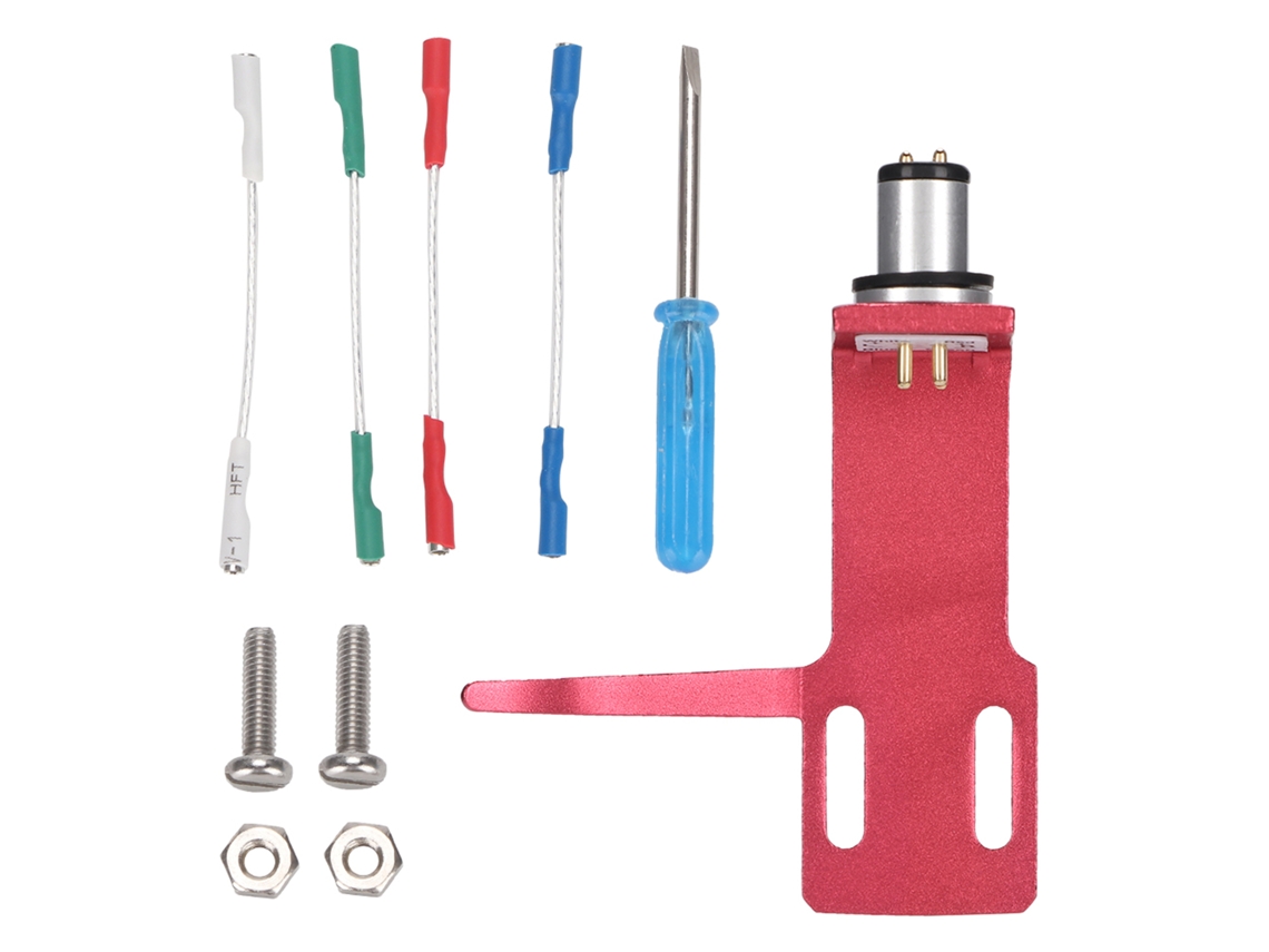 Cápsula Fonográfica De Alta Calidad Para Tocadiscos, Kit Rojo