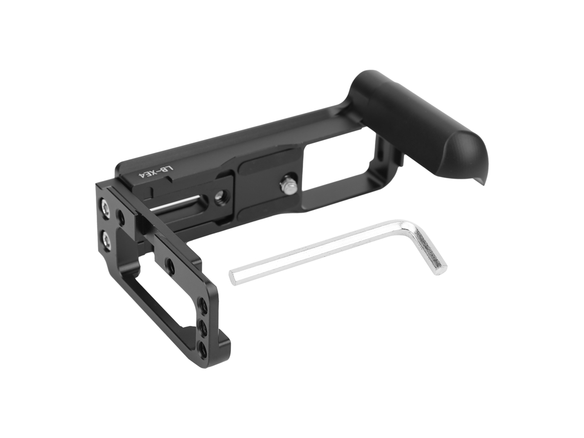 Montura en forma de L para cámara Fujifilm XE4, placa de liberación rápida en forma de L, empuñadura para cámara.