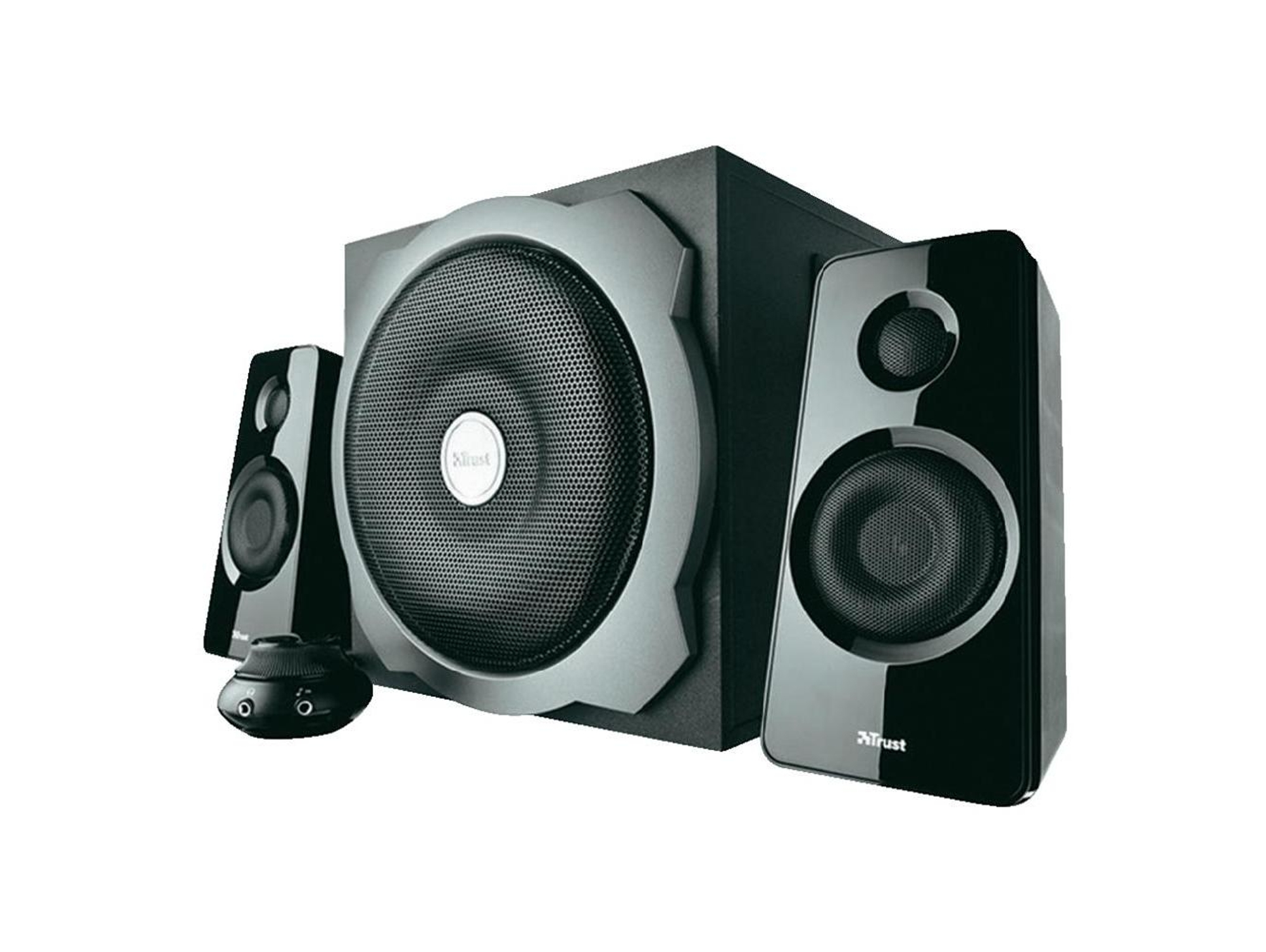 Altavoces 2.1 TRUST Tytan 2.1 (PC - 60 W - Control de volumen)