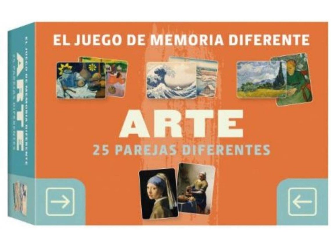 Libro Juego De Memoria Diferente Arte (Español)
