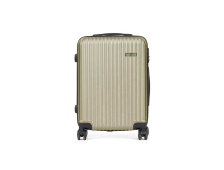 Maleta de Cabina Verde 38 x 57 x 23 cm Rayas BIGBUY HOME