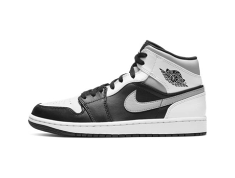 Botines NIKE Air Jordan 1 Mid Blanco, Negro (Tam: 45.0 eu)