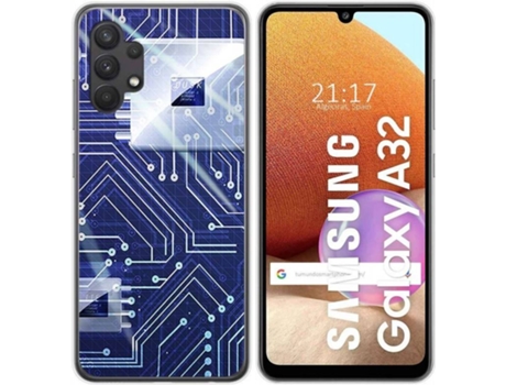 Carcasa Samsung Galaxy A32 4G TUMUNDOSMARTPHONE Circuito Multicolor