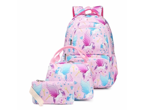 Mochila KOHREE de estudiante de Mochila KOHREE de viaje impermeable de tres piezas