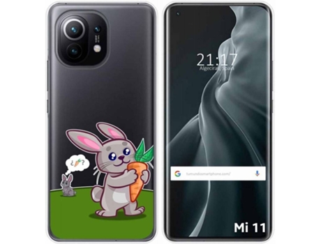 Carcasa Xiaomi Mi 11 5G TUMUNDOSMARTPHONE Conejo Multicolor