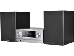 Kenwood M-9000S Minicadena de música para uso doméstico 50 W Plata