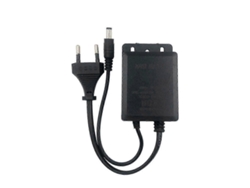 Adaptador de corriente impermeable de 12 V y 2 A para cámara, resistente a la lluvia, para tiras de luces LED, con enchufe europeo B Hengjian