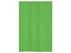Maison Exclusive - Toldo Pantalla Para Balcón Tela Oxford Verde Claro 160x240 Cm
