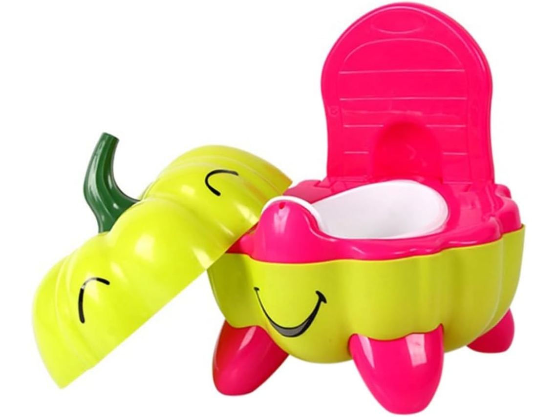 Asiento De Entrenamiento Con Forma De Calabaza Para Niños, Con Un Diseño Desmontable Y Resistente